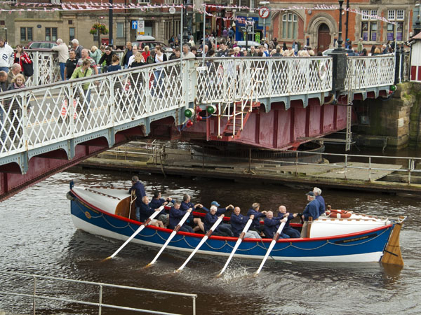 RNLB William Riley,Swing Bridge,Whitby,Houses,Boat,Lifeboat