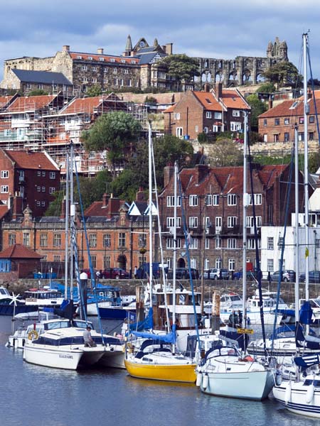 Abbey,Harbour,Whitby,Boats