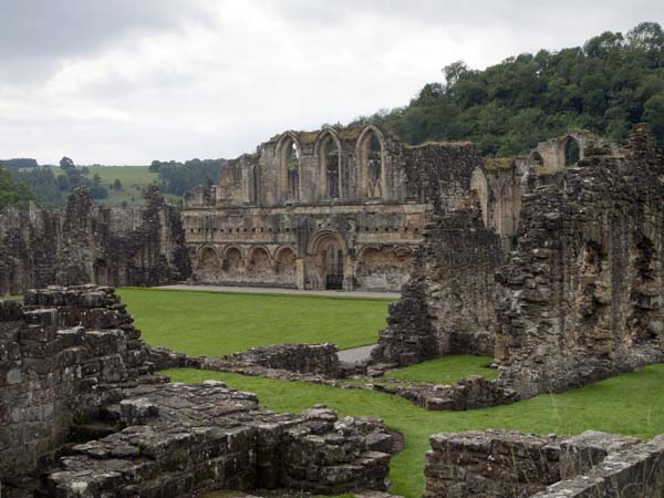 Cloisters,Rievaulx Abbey
