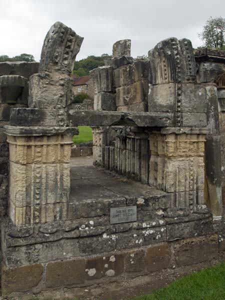Abbot William Shrine,Rievaulx Abbey