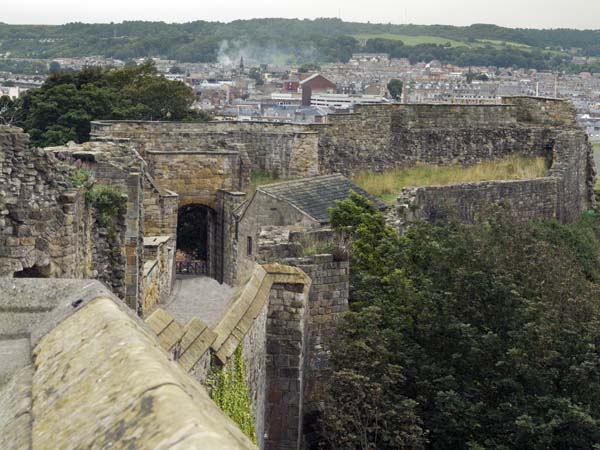 Barbican,Scarborough Castle