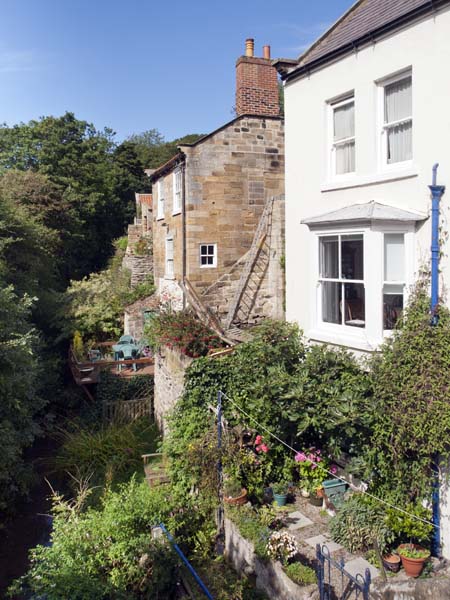 Stream,Robin Hood's Bay,Houses