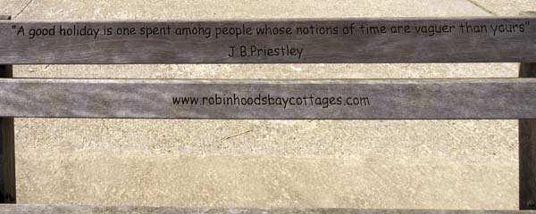 Bench,Robin Hood's Bay