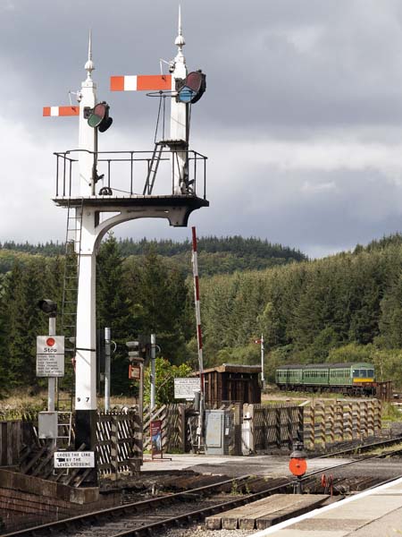 Signal,Levisham Station,North Yorkshire Moors Railway,Heritage