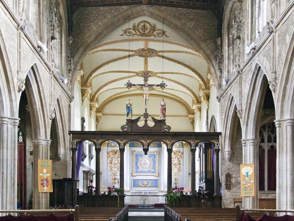 Chancel,St Mary's,Church,Bruton