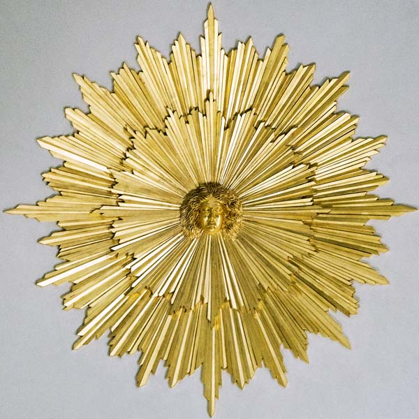 Ceiling Boss,Temple of Apollo,Stourhead,Gardens
