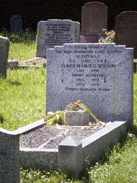 Harold Wilson,Grave,Old Town,Churchyard,St Mary's