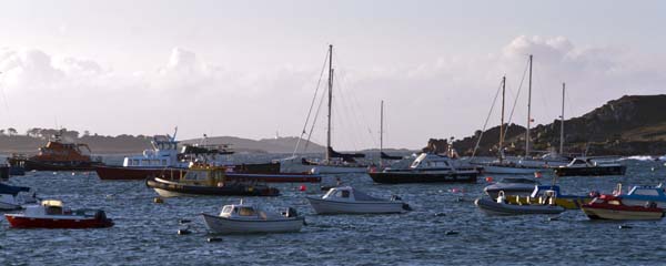 Harbour,Hugh Town,St Mary's,Boats