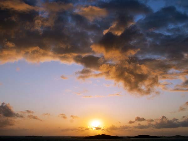 Sunset,Garrison,Hugh Town,St Mary's