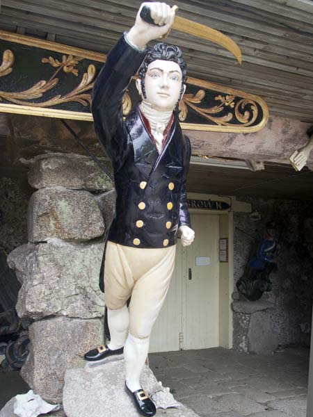 Palinurus,Figurehead,Valhalla Museum,Tresco