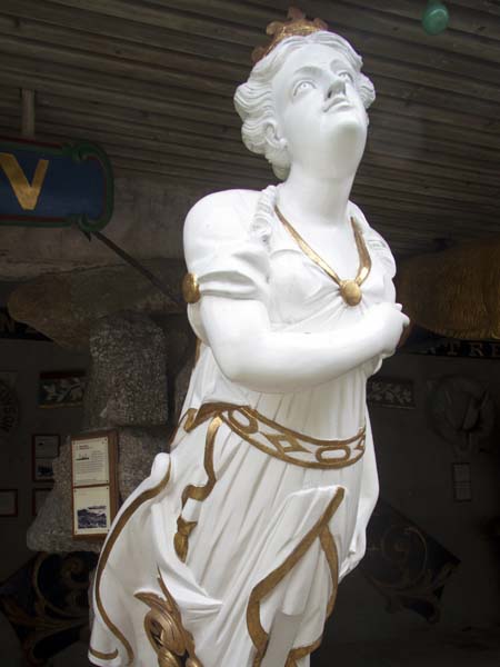 Serica,Figurehead,Valhalla Museum,Tresco