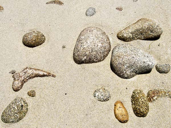 Sand,Pebbles,The Bar,St Agnes