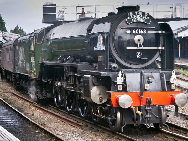 60163,Tornado,A1,Salisbury,Cathedrals Express,Steam,Train,Engine,Railway,Railroad