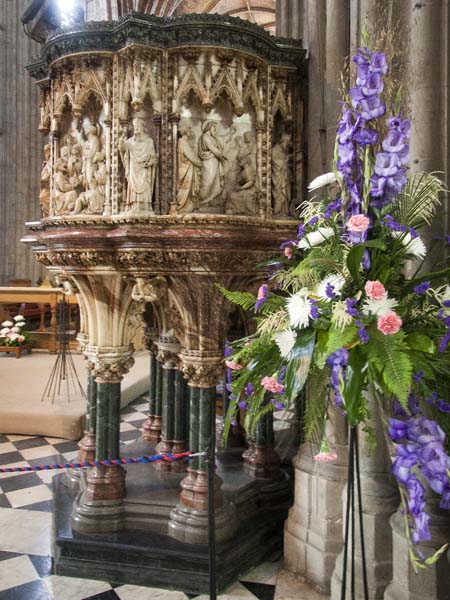 Pulpit,Worcester Cathedral