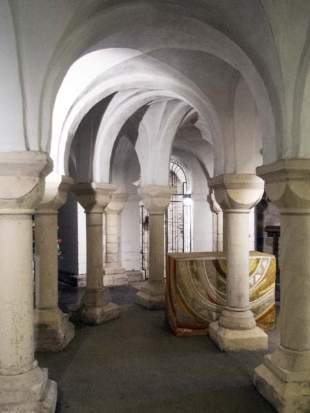 Crypt,Worcester Cathedral