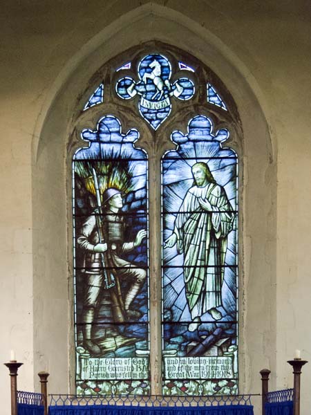 East Window,Lower Halstow,Church,St Margaret of Antioch