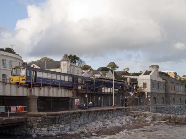 Dawlish,Station,Train,Railway,Railroad