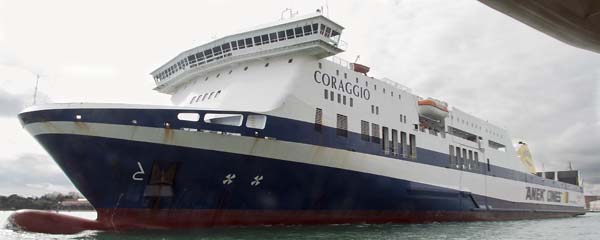 Coraggio,Ferry,Patras,Venice,Boat
