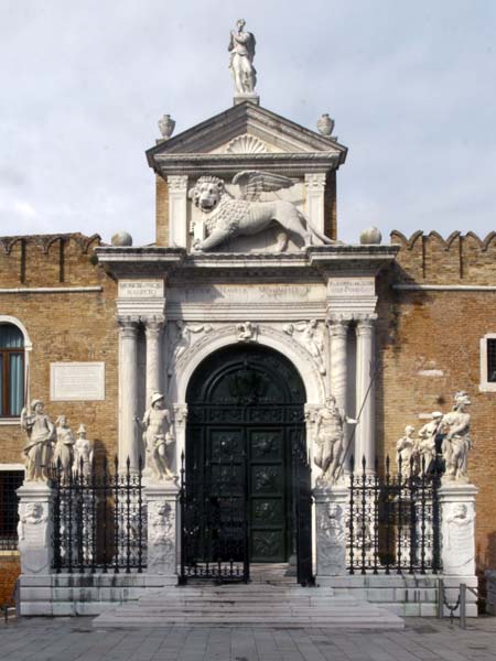 Arsenale,Gate,Venice,Venezia