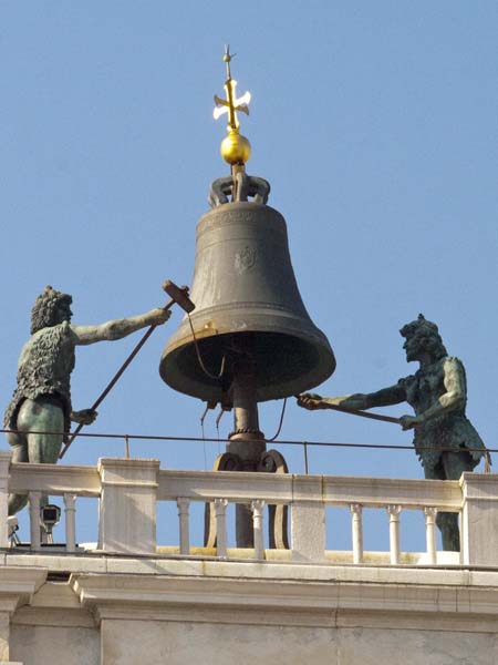 Mori,Bell,Torre dell'Orologio,St Mark's Clock,Venice,Venezia