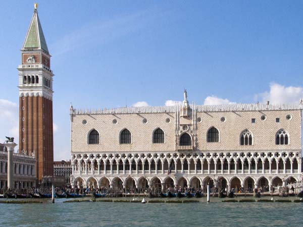 Doge's Palace,Palazzo Ducale,Campanile,Venice,Venezia