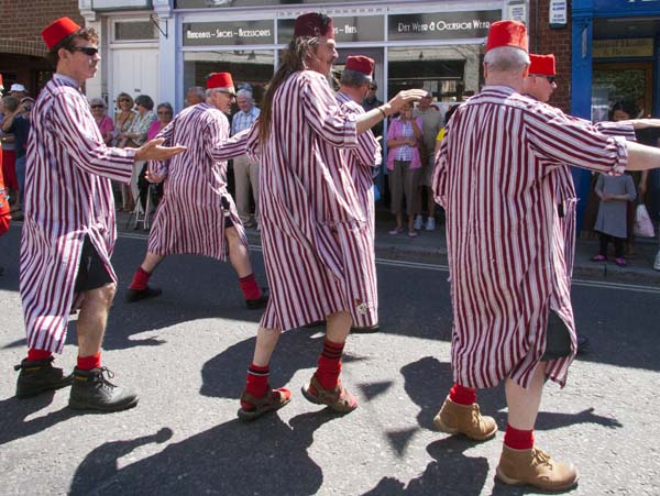 Fabulous Fezheads,Wimborne,Folk Festival,Dancers