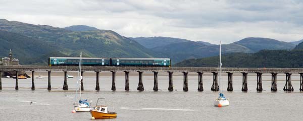 Class 158,Barmouth,Abermaw,Bridge,Railway,DMU