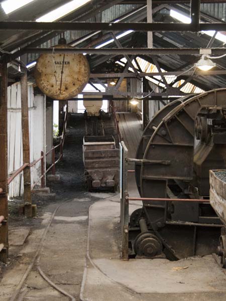 Tippler,Creeper,Big Pit,National Coal Museum,Blaenafon,Coal Mine