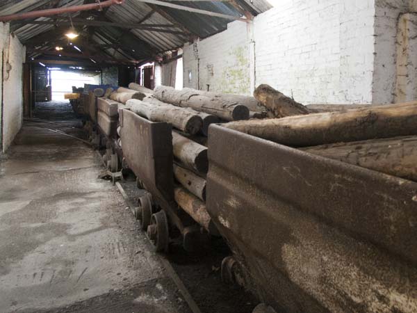 Drams,Trollies,,National Coal Museum,Blaenafon,Coal Mine,Railway
