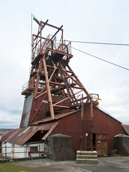 Winding Gear,Big Pit,National Coal Museum,Blaenafon,Coal Mine