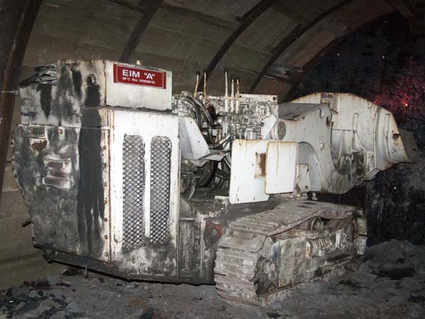 Mining Galleries,Big Pit,National Coal Museum,Blaenafon,Mining Machine