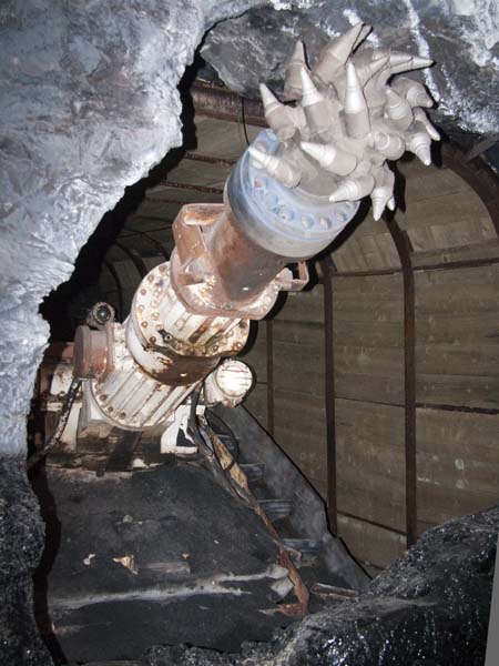 Mining Galleries,Big Pit,National Coal Museum,Blaenafon,Mining Machine