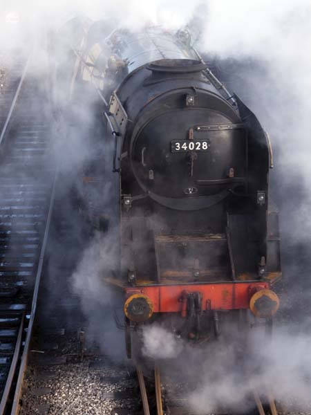 SR 34028,Eddystone,Swanage Station,Railway,Heritage,Steam Engine,Locomotive