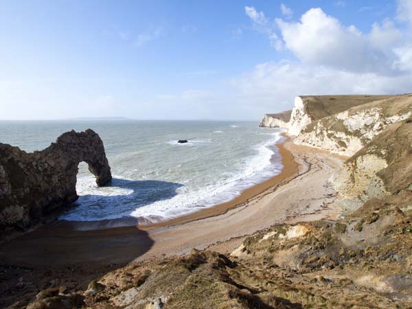 Swyre Head,Durdle Door,Sea,Cliffs,Rock Arch,Beach