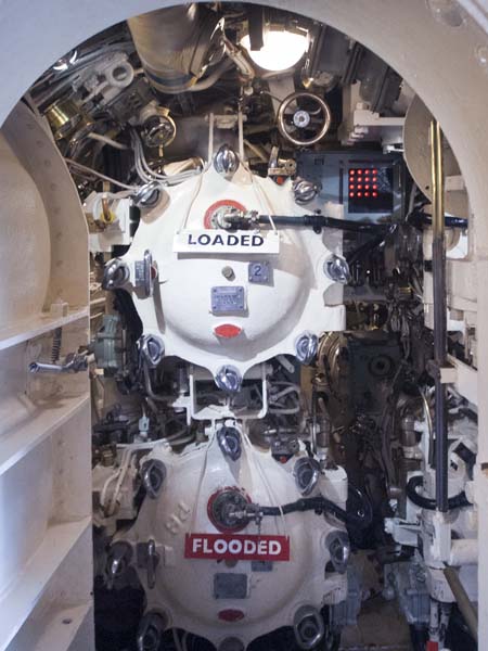Forward Torpedo Tubes,HMS Alliance,Royal Navy Submarine Museum,Gosport