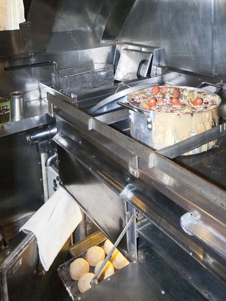 Galley,HMS Alliance,Royal Navy Submarine Museum,Gosport