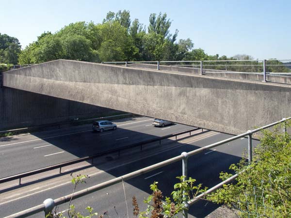 Ropeway Bridge,M27 MotorwayBursledon Brickworks,Industrial Museum