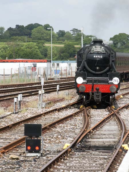 44932,Black Five,Cathedrals Express,Yeovil Railway Centre,Steam Engine,Locomotive,Heritage
