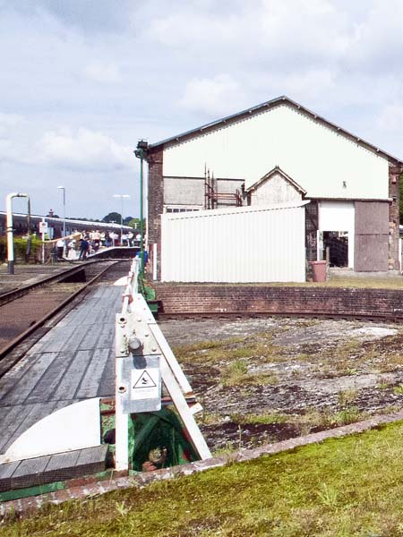 Turntable,Transfer Shed,Yeovil Railway Centre