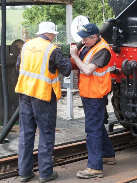 Vacuum Pipe,Yeovil Railway Centre,Turntable