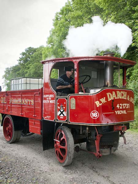 Jerry Darch,Sentinel,Steam Lorry,Yeovil Railway Centre,Heritage