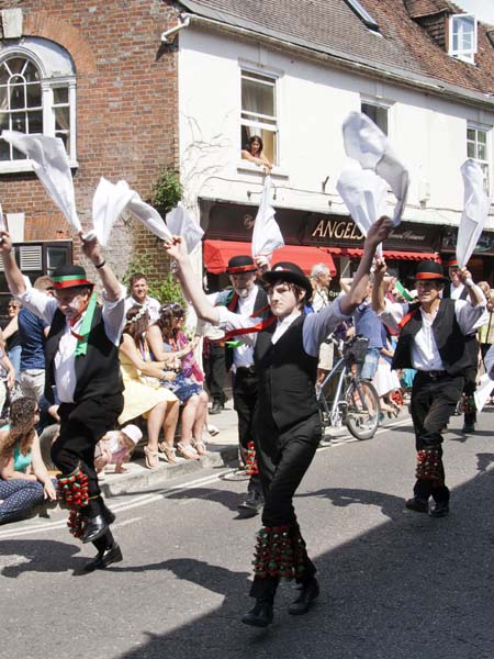 Holt Morris,Wimborne Folk Festival,Dancers