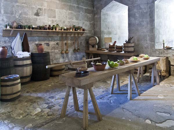 Kitchen,Portland Castle,Device Fort