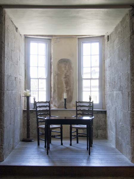 Upper Hall,Portland Castle,Table,Chairs