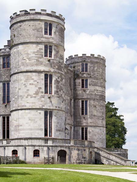 Entrance Front,Lulworth Castle,Ruin