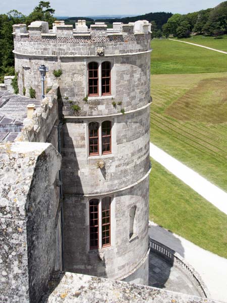 Tower,Lulworth Castle,Ruin