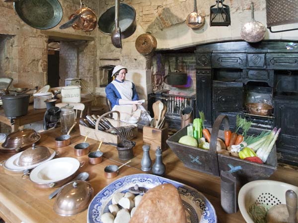 Kitchen,Lulworth Castle