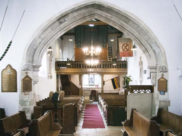 Nave,St Mary's,Breamore,Church
