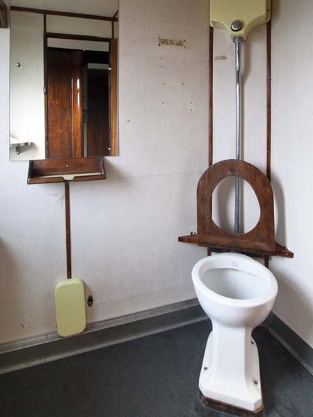 Loo,Lavatory,Toilet,Bulleid Coach,Swanage Railway,Heritage