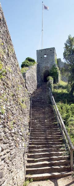 Keep Steps,Carisbrooke Castle